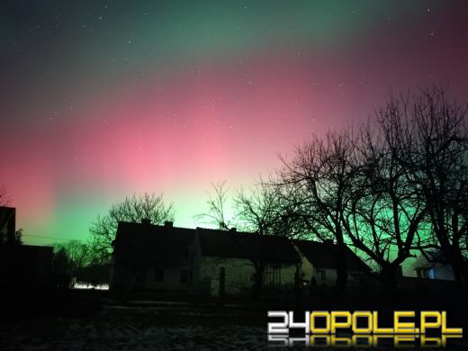 Zorza polarna widoczna w całym kraju. Galeria Waszych zdjęć