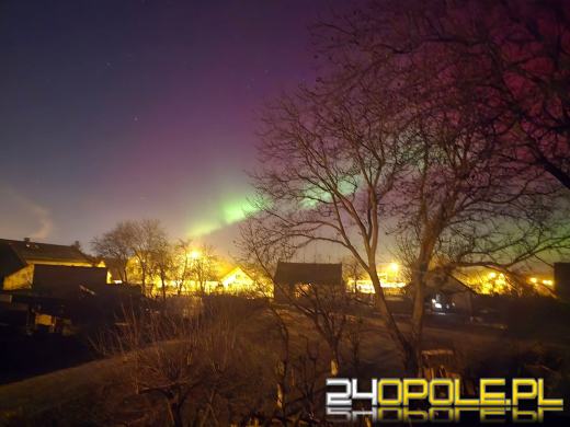 Zorza polarna widoczna w całym kraju. Galeria Waszych zdjęć