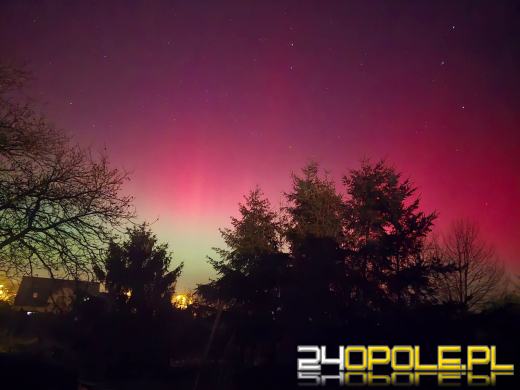 Zorza polarna widoczna w całym kraju. Galeria Waszych zdjęć