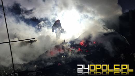 Pożar domku letniskowego w Michalicach