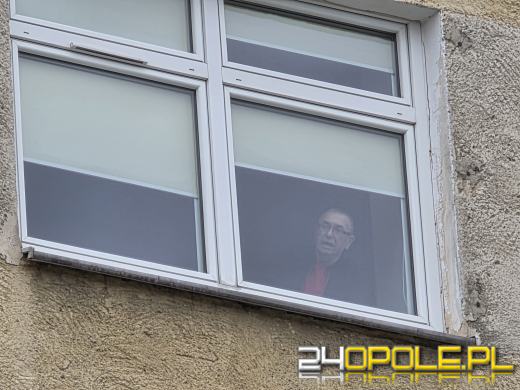 Z dachu Uniwersyteckiego Szpitala w Opolu zjechali superbohaterowie