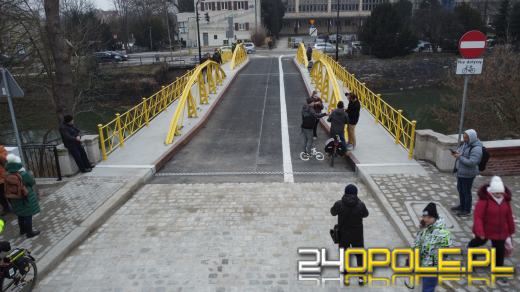 Most Zamkowy już przejezdny. Co się zmieniło? (WIDEO)