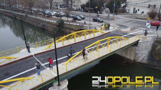 Most Zamkowy już przejezdny. Co się zmieniło? (WIDEO)