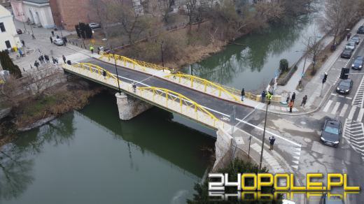Most Zamkowy już przejezdny. Co się zmieniło? (WIDEO)
