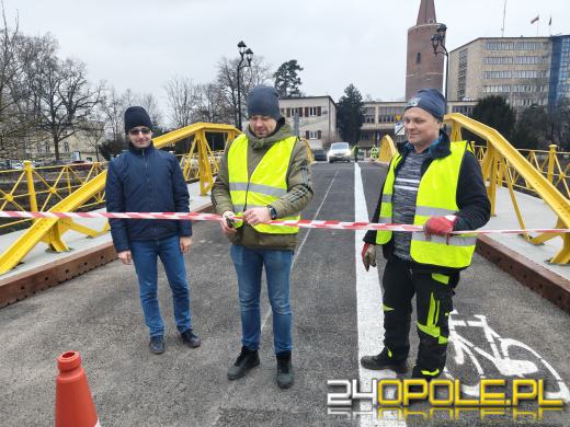 Most Zamkowy już przejezdny. Co się zmieniło? (WIDEO)
