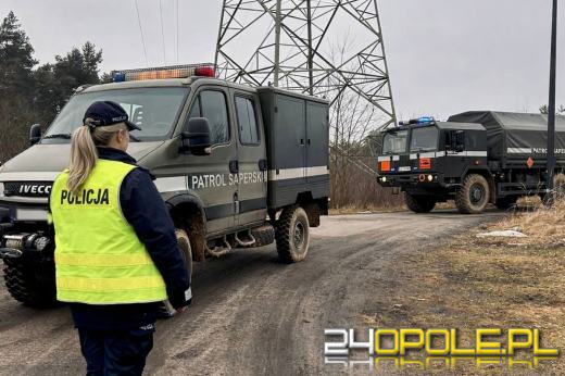 Niebezpieczne znalezisko na terenie powiatu Kędzierzyńsko-Kozielskiego
