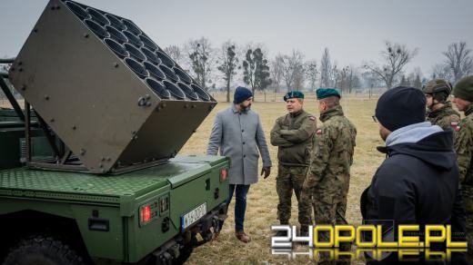 Nowoczesny system minowania "Bluszcz" zaprezentowany w Brzegu