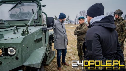 Nowoczesny system minowania "Bluszcz" zaprezentowany w Brzegu