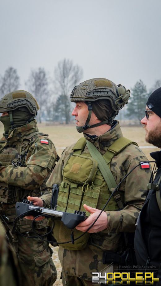 Nowoczesny system minowania "Bluszcz" zaprezentowany w Brzegu