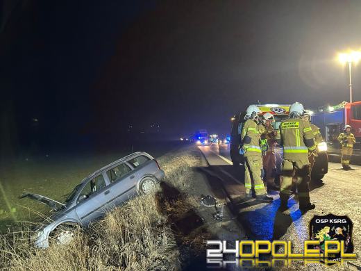 Wypadek na obwodnicy Opola. Zderzenie czterech aut, pięć osób rannych