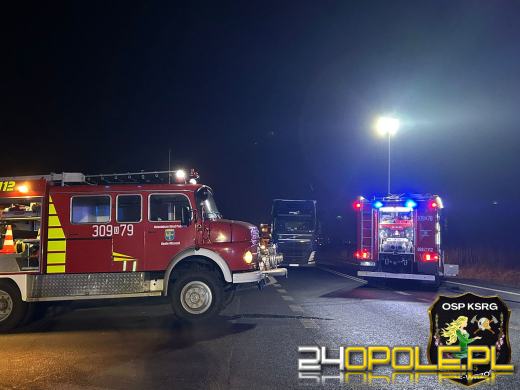 Wypadek na obwodnicy Opola. Zderzenie czterech aut, pięć osób rannych