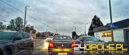 Niebezpieczny manewr w Opolu. Nagranie trafiło do sieci i zainteresowało policję