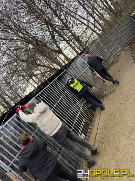 Policjanci z sercem dla zwierząt