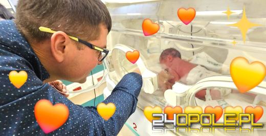 Walentynki na oddziale neonatologicznym. Szpital pokazał rodzinne chwile