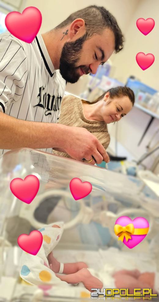 Walentynki na oddziale neonatologicznym. Szpital pokazał rodzinne chwile