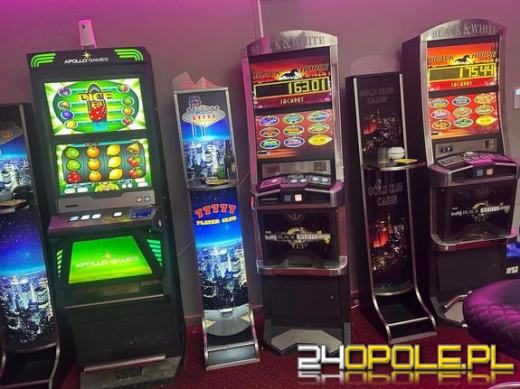 Nielegalny salon gier zlikwidowany w Kluczborku