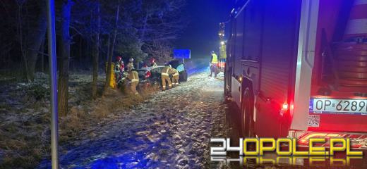 Zderzenie cysterny z autem osobowym na Strzeleckiej