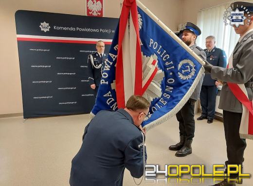 Zmiany kadrowe w Komendzie Powiatowej Policji w Oleśnie
