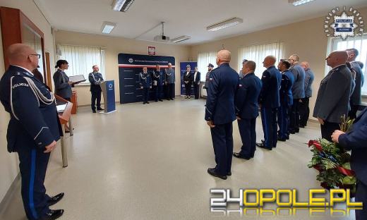 Zmiany kadrowe w Komendzie Powiatowej Policji w Oleśnie