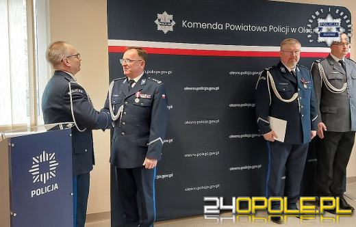 Zmiany kadrowe w Komendzie Powiatowej Policji w Oleśnie