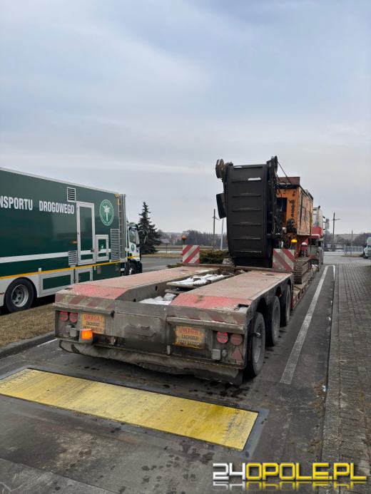 Kontrola w Byczynie. Wobec przewoźnika wszczęto postępowanie administracyjne