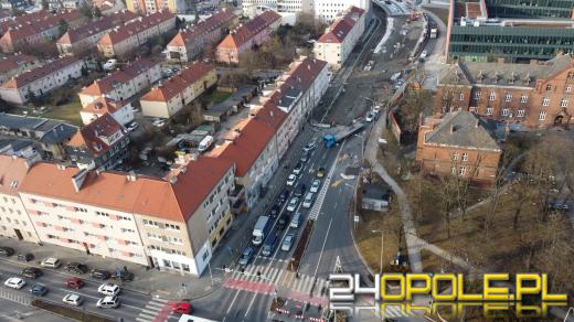 Postępy na budowie wiaduktu przy Centrum Usług Publicznych