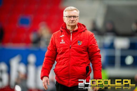 Odra Opole rozwiązała kontrakt z trenerem Skrobaczem