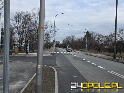 Nowa droga pieszo-rowerowa i przystanek przy Rataja