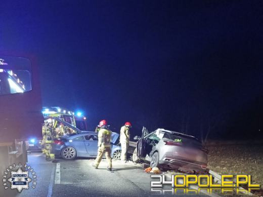 Wypadek na DK94 pod Brzegiem. Policja wyjaśnia okoliczności