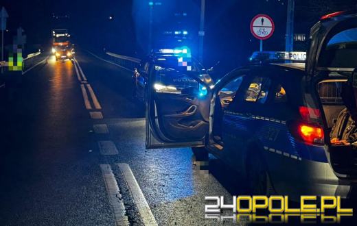 Wracał z zakupów z promilami, za to bez prawa jazdy