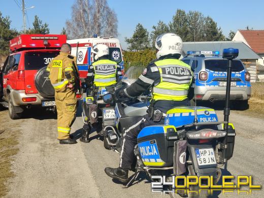 Tragiczny wypadek w Dylakach. Nie żyje mężczyzna 