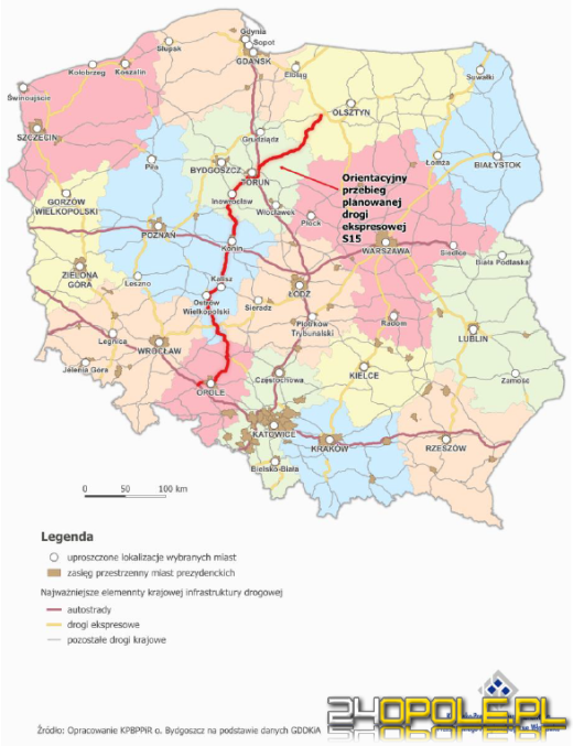 Marszałkowie apelują do rządu o budowę drogi ekspresowej S15