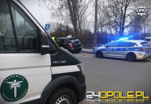Przewozy osób "na aplikację" pod lupą opolskich policjantów