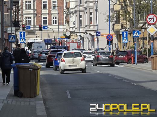 Pożar w kamienicy przy ulicy Reymonta