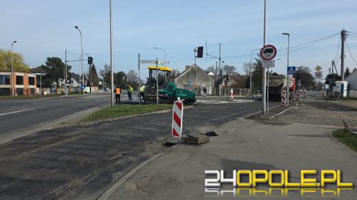 Końcowe prace na ulicy Częstochowskiej