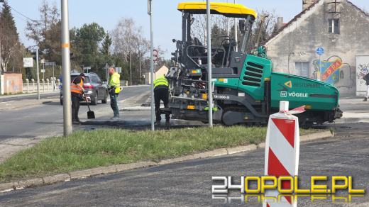 Końcowe prace na ulicy Częstochowskiej