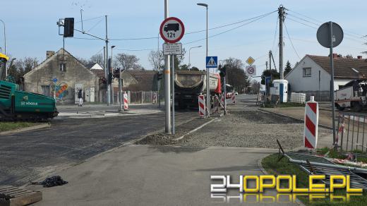 Końcowe prace na ulicy Częstochowskiej