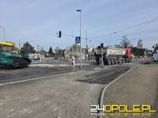 Końcowe prace na ulicy Częstochowskiej