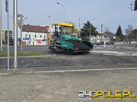 Końcowe prace na ulicy Częstochowskiej