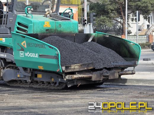 Końcowe prace na ulicy Częstochowskiej