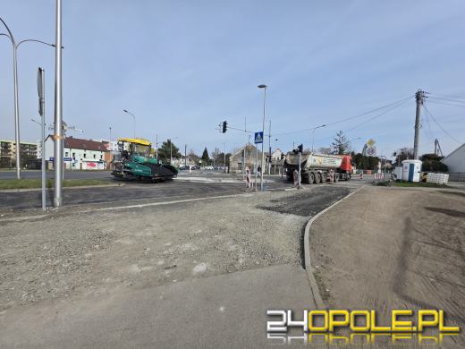 Końcowe prace na ulicy Częstochowskiej
