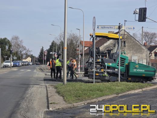 Końcowe prace na ulicy Częstochowskiej