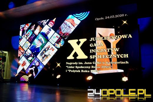 Jubileuszowa gala w Opolu. Nagrodzono społeczne inicjatywy i liderów