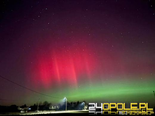 Zorza polarna widoczna z Polski. Pierwsze obserwacje na północy nieba