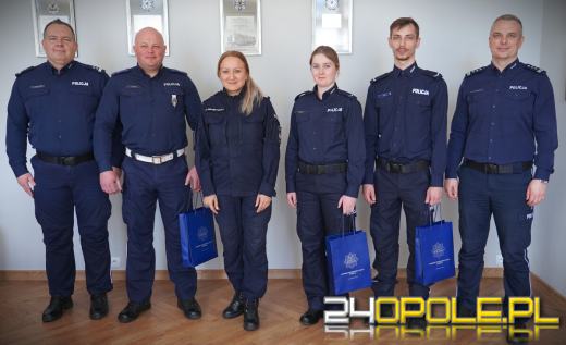 Policjanci wyróżnieni za odwagę i ratowanie ludzkiego życia i zdrowia