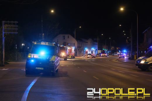 Pożar przy ul. Niemodlińskiej w Opolu. Akcja służb trwała ponad dwie godziny