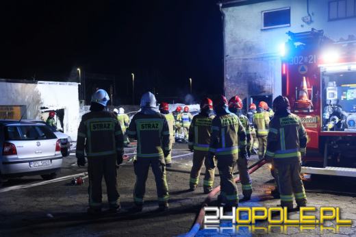 Pożar przy ul. Niemodlińskiej w Opolu. Akcja służb trwała ponad dwie godziny