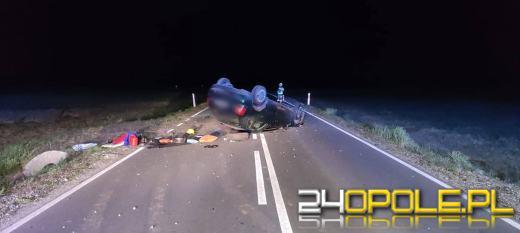 Groźnie wyglądające zdarzenie drogowe w Grodzisku i bezmyślność kierowcy