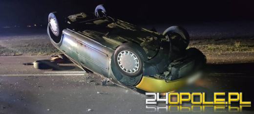 Groźnie wyglądające zdarzenie drogowe w Grodzisku i bezmyślność kierowcy