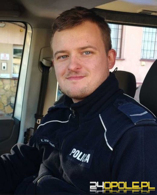 Pojawił się w odpowiednim momencie. Patrol szybko przerodził się w interwencję